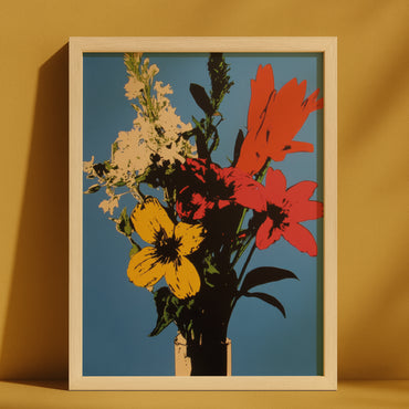 Quadro A3 Flowers 4 u Dia