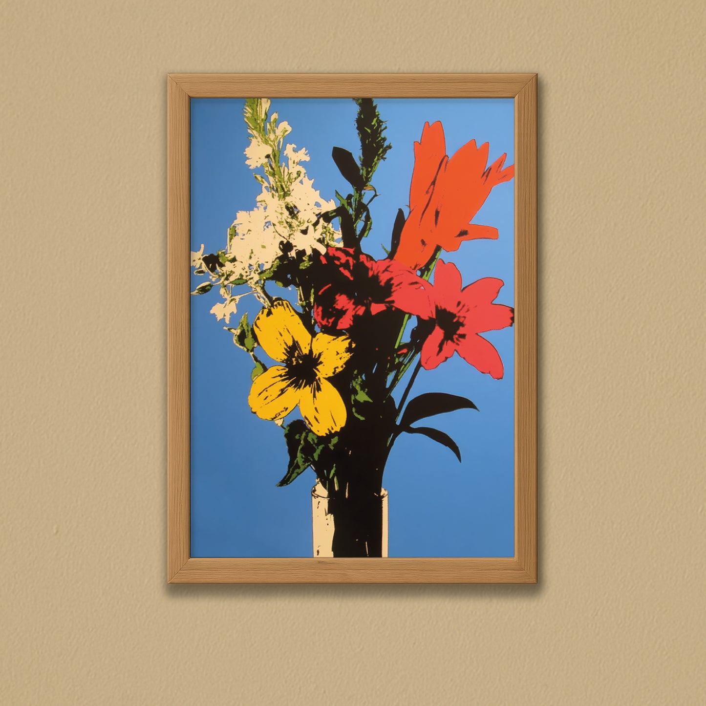 Quadro A3 Flowers 4 u Dia