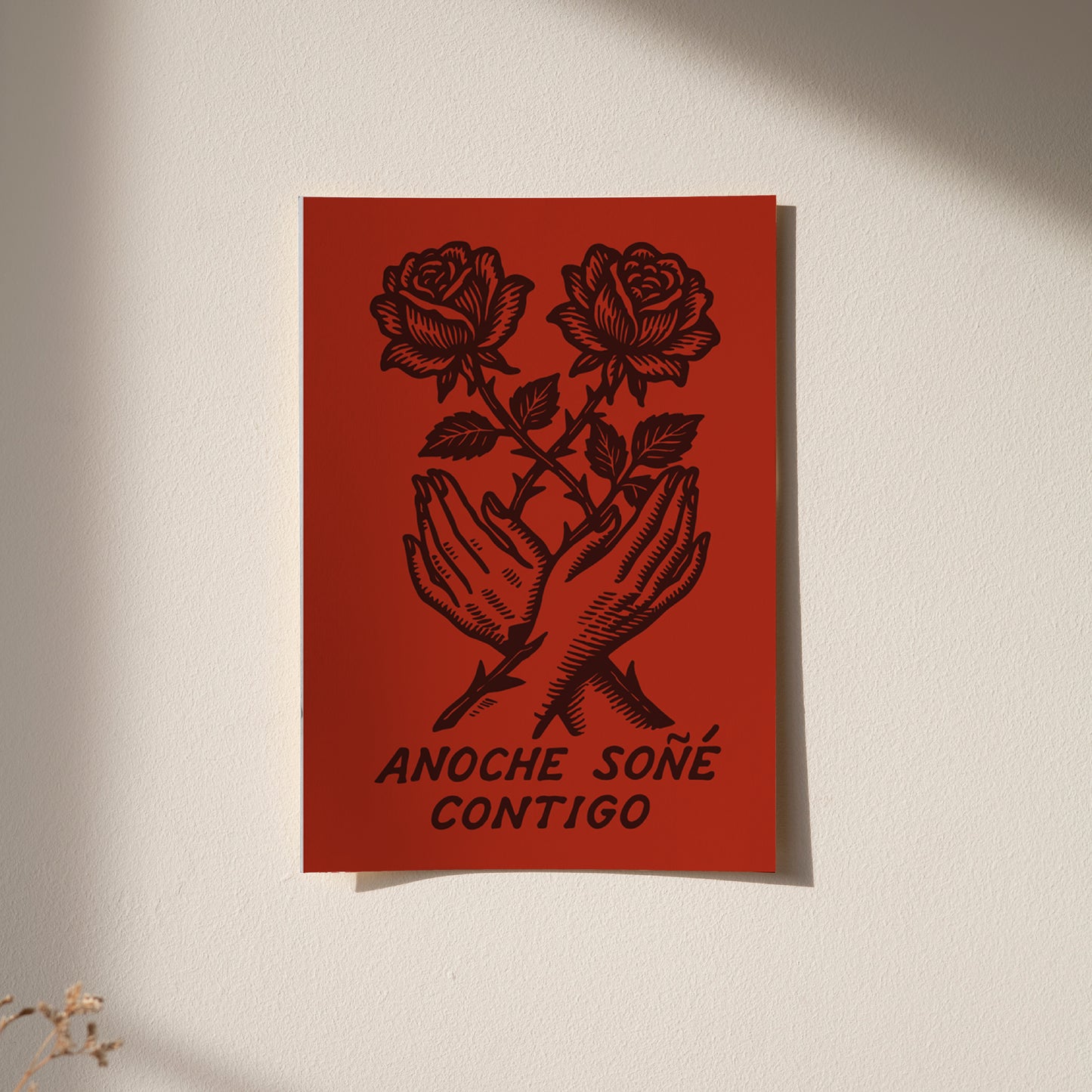 Print Anoche soñé contigo Vibrante