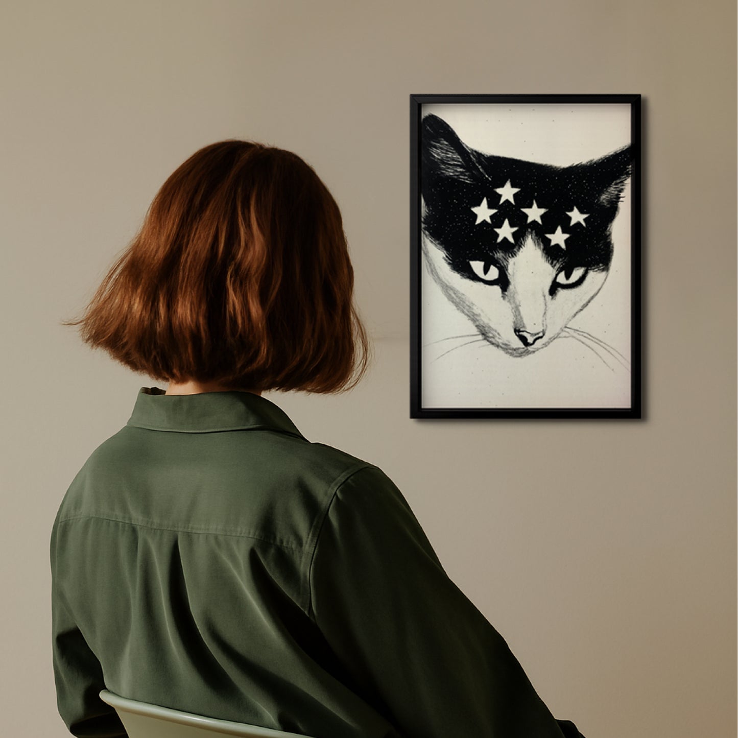 Quadro A3 Frajola