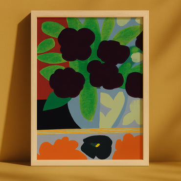 Quadro A3 Jardim na Varanda