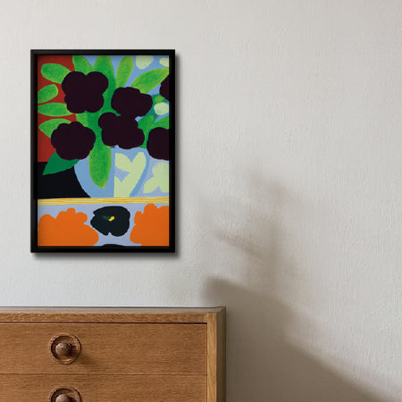Quadro A3 Jardim na Varanda