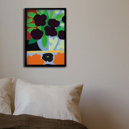 Quadro A3 Jardim na Varanda