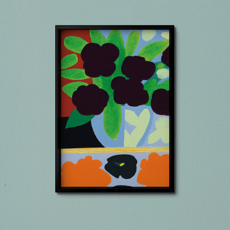 Quadro A3 Jardim na Varanda