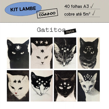 Kit Lambe-lambe Pets Gatitos