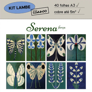 Kit Lambe-lambe Serena Força