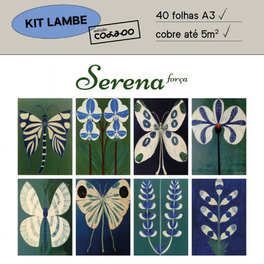 Kit Lambe-lambe Serena Força