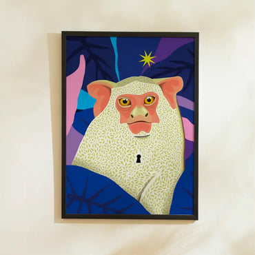 Quadro A3 Alma Branca noite