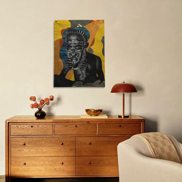 Bandeira em lona The Mask