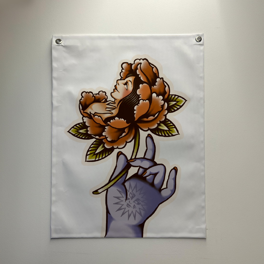 Bandeira em lona Femme Harmonia