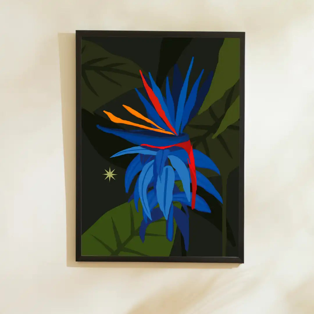 Quadro Pétalas selva