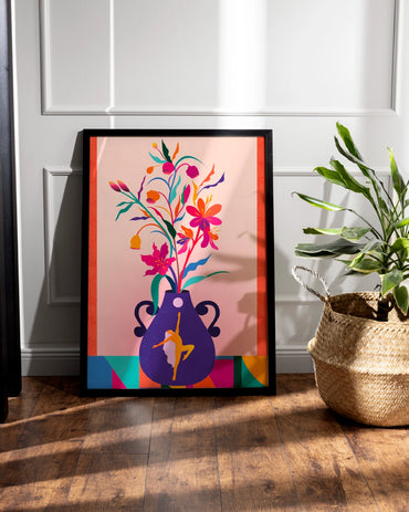 Quadro A3 Vaso Sonhos