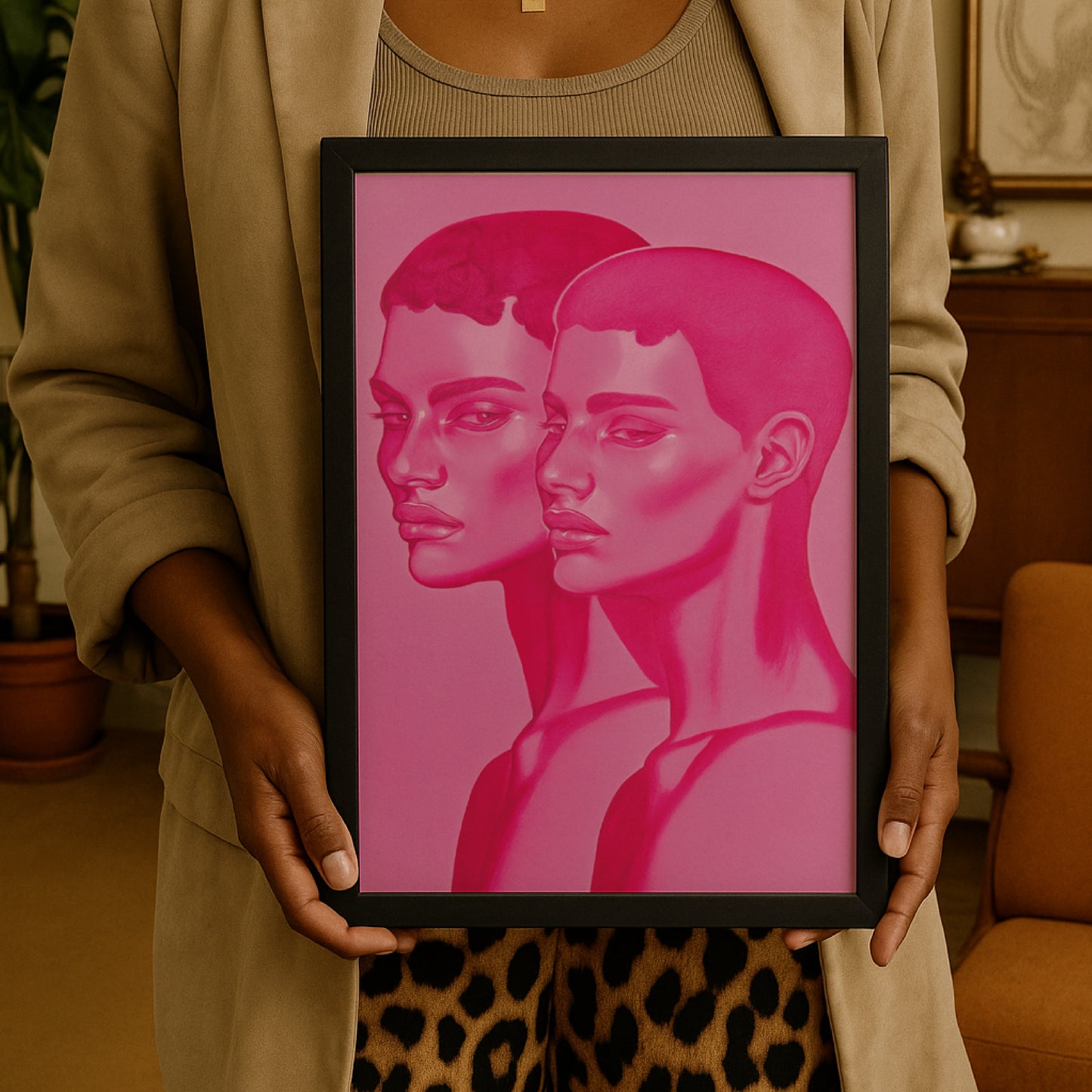 Quadro A3 Alma Gêmea