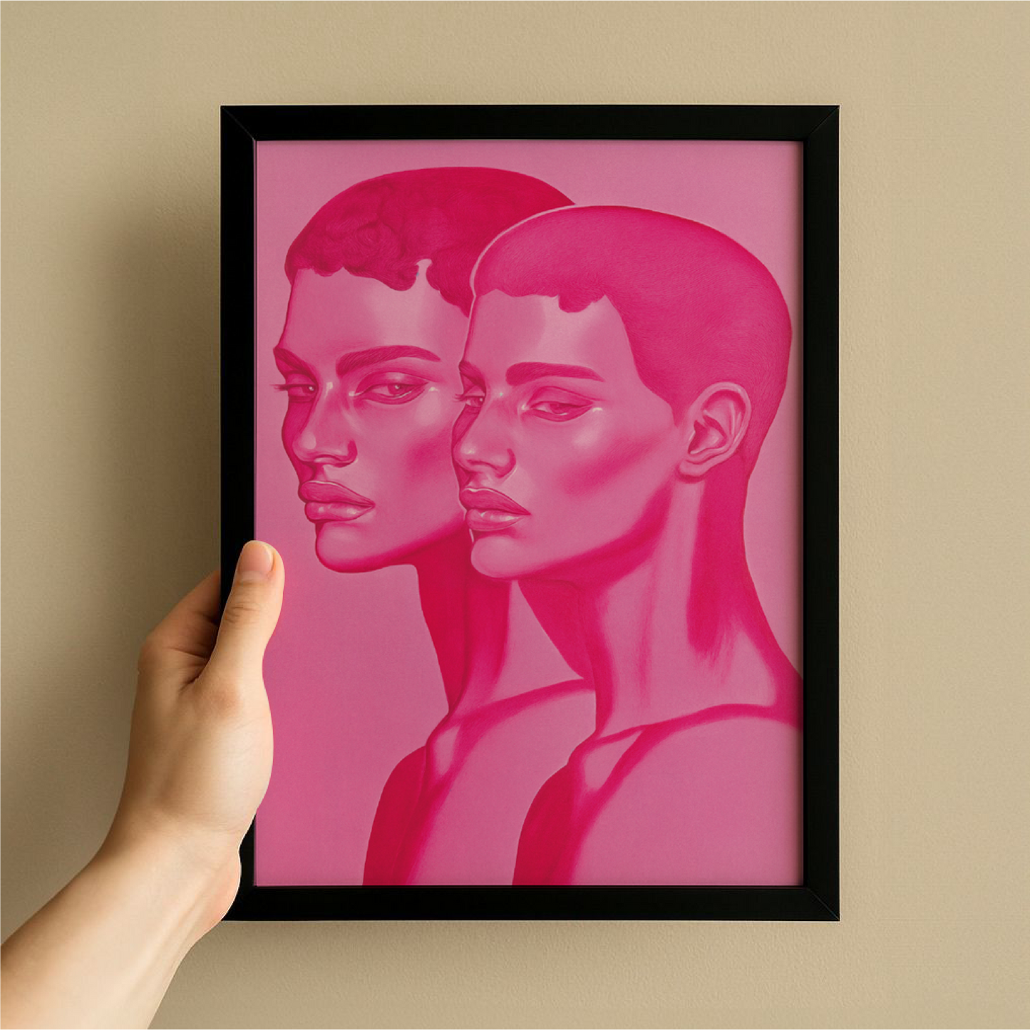 Quadro A3 Alma Gêmea