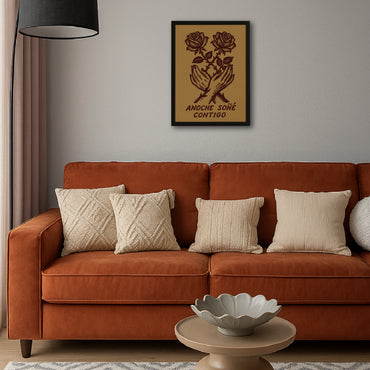 Quadro A3 Anoche soñé contigo Suave