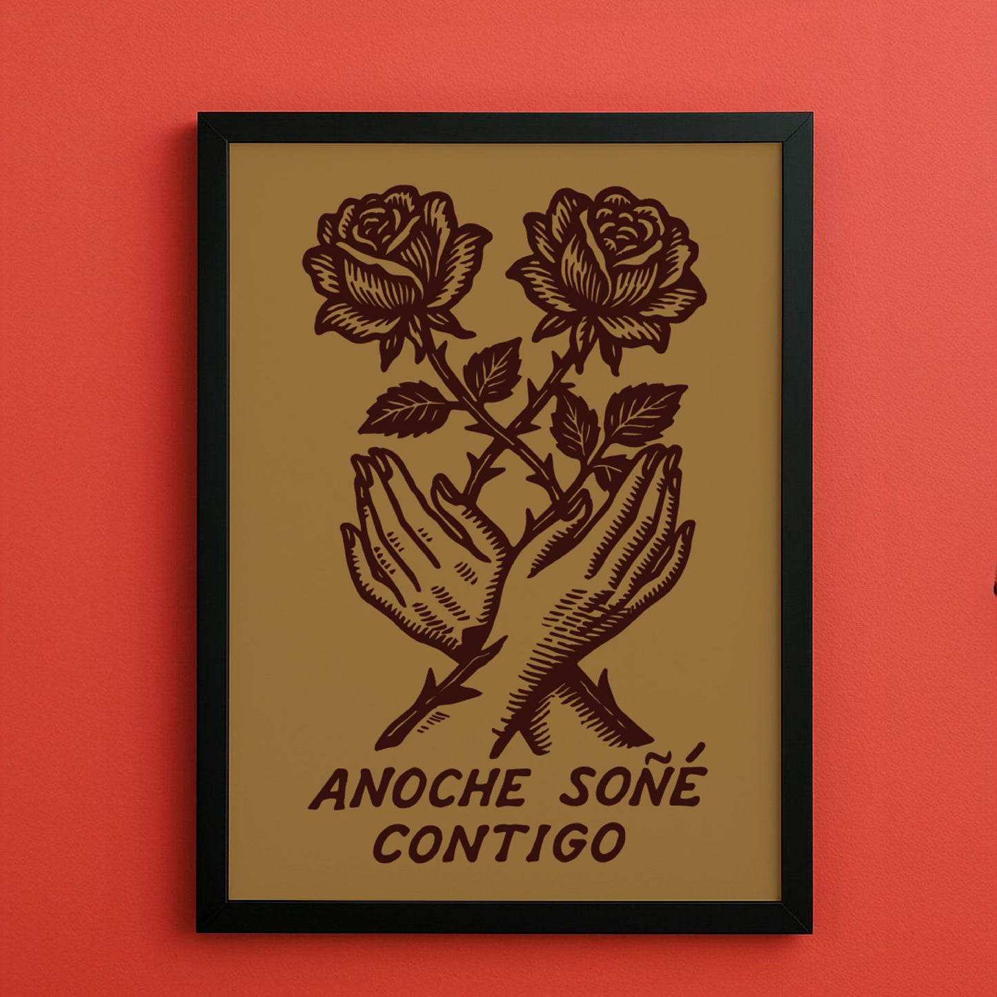 Quadro A3 Anoche soñé contigo Suave