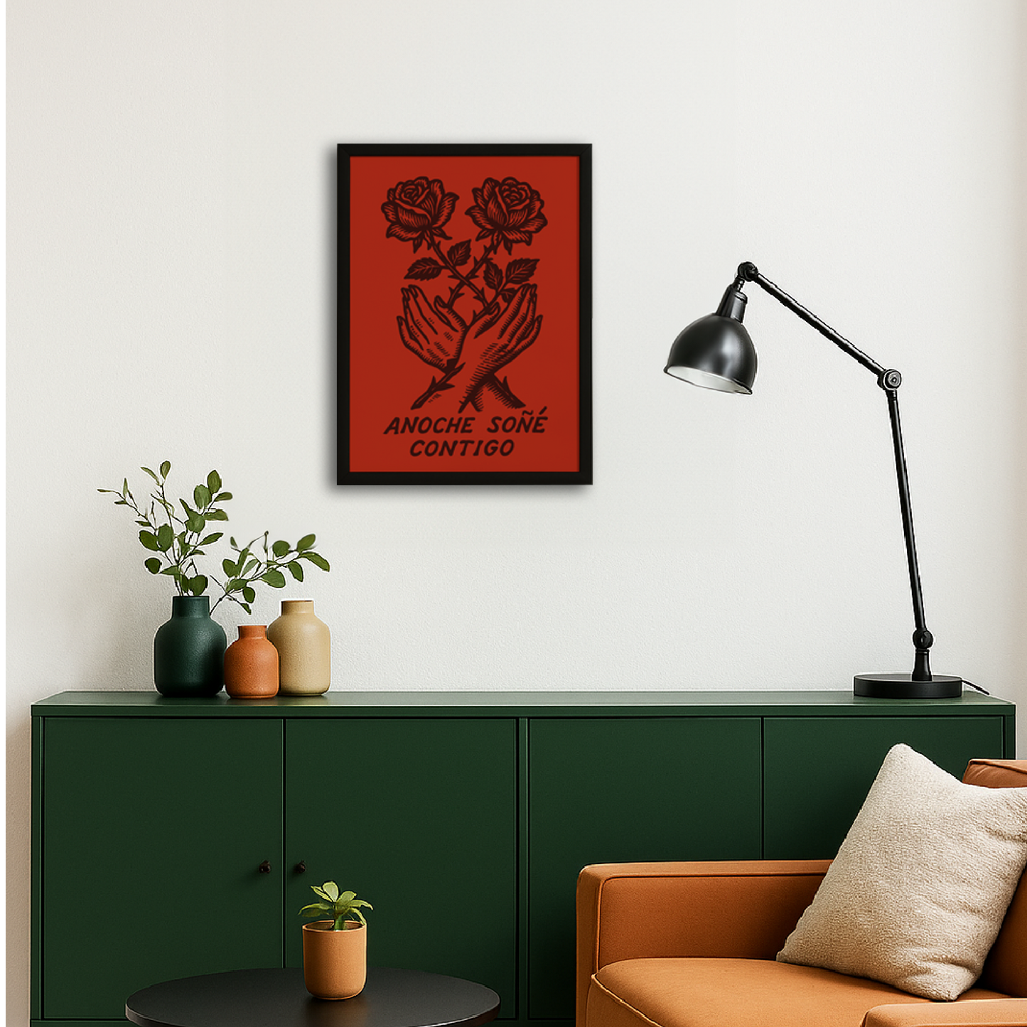 Quadro A3 Anoche soñé contigo Vibrante