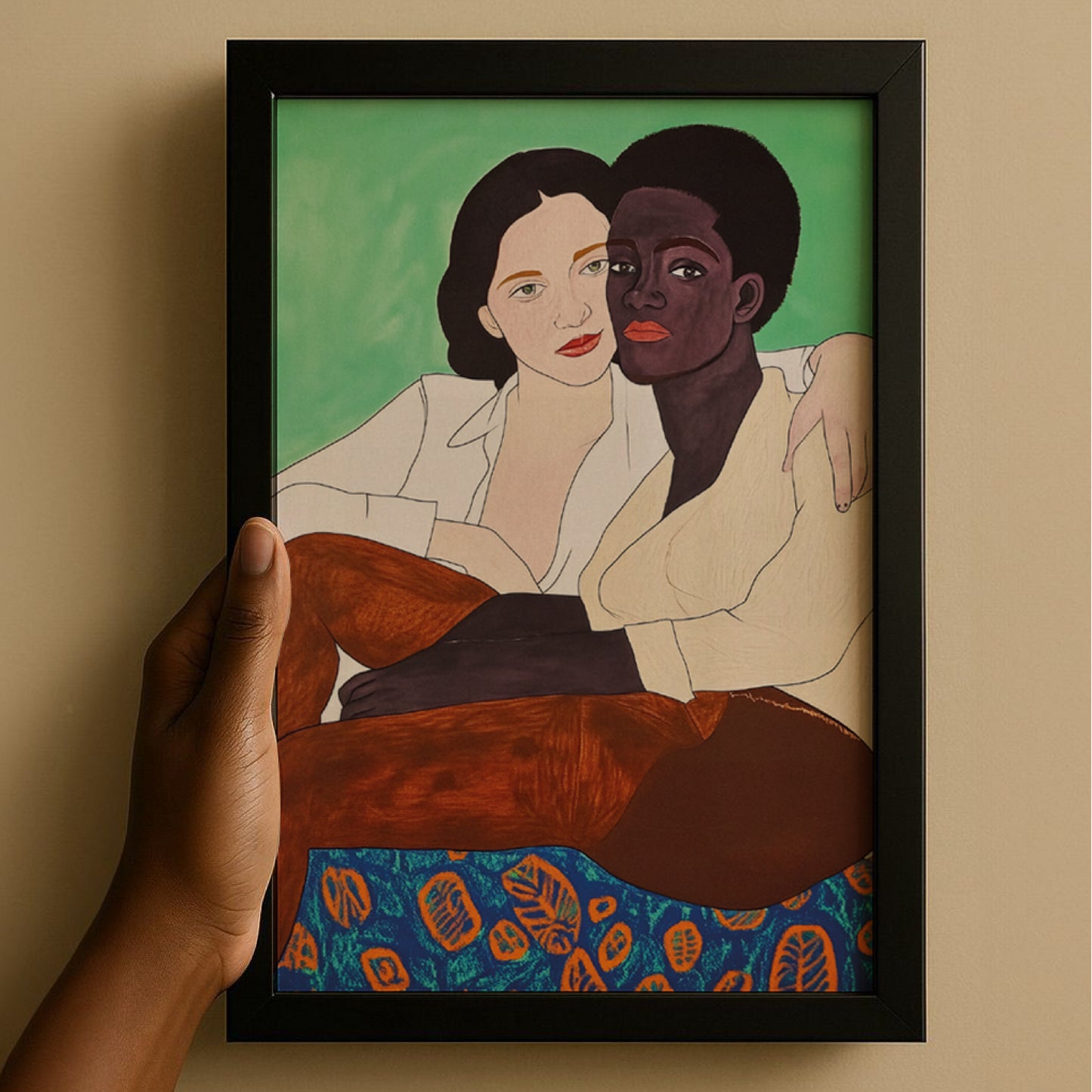 Quadro A3 Dois é o Número Mágico
