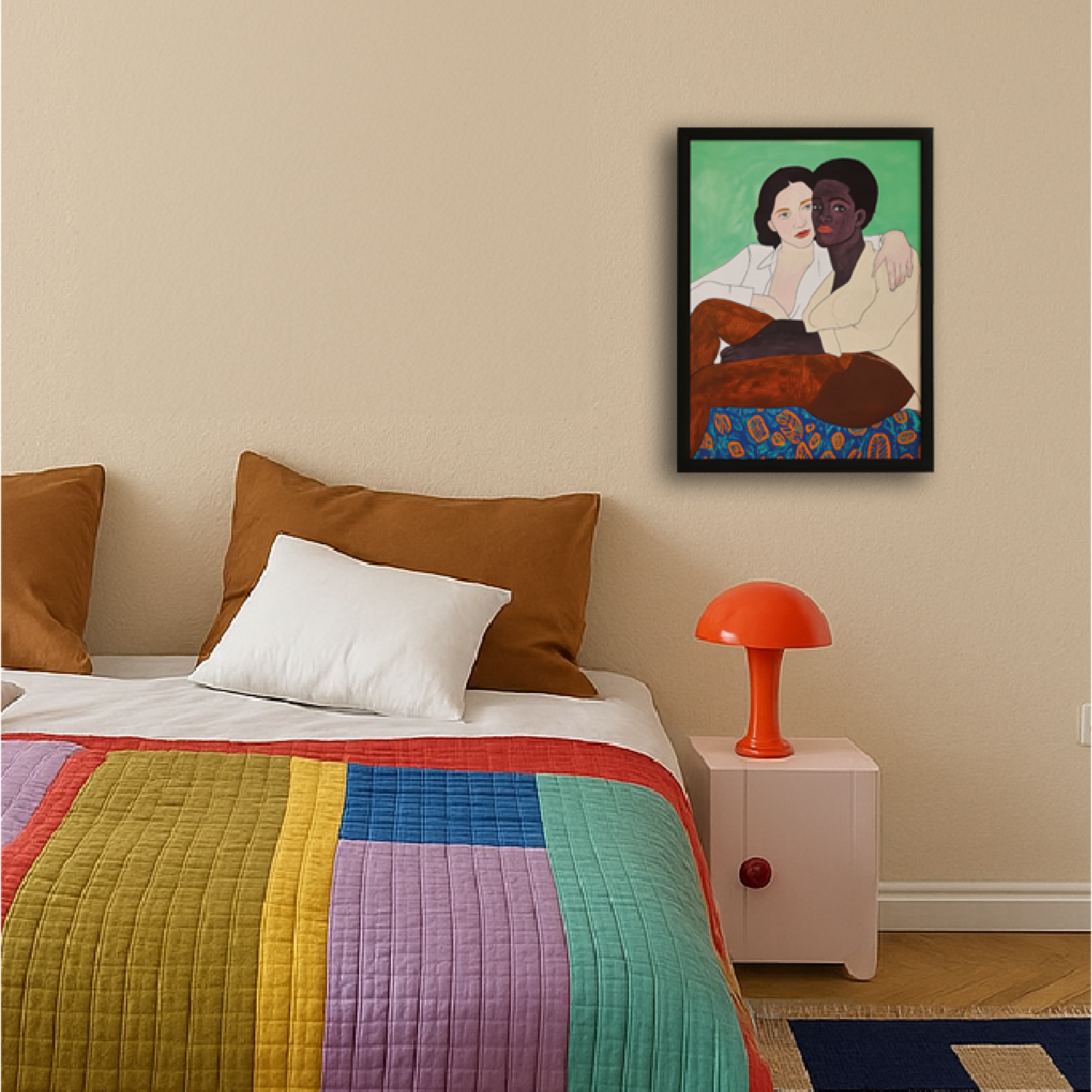 Quadro A3 Dois é o Número Mágico