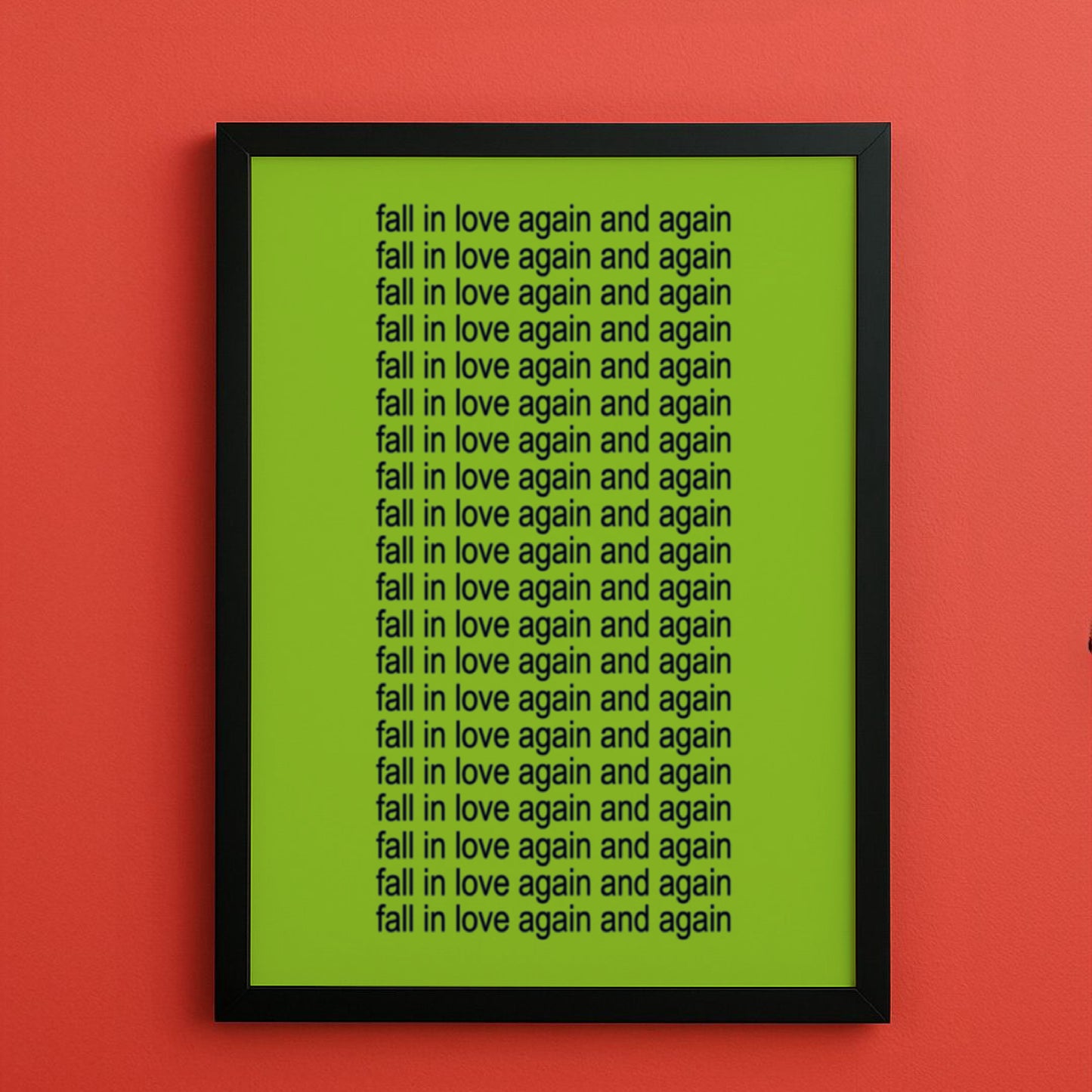 Quadro A3 Everything is Romantic