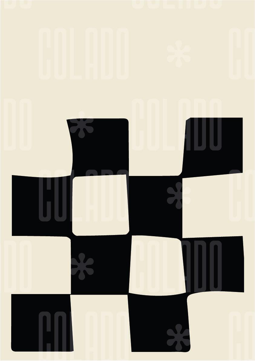 Kit Lambe-lambe Fun Preto e Creme