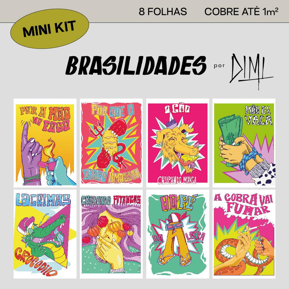 Mini Kit lambe-lambe Brasilidades