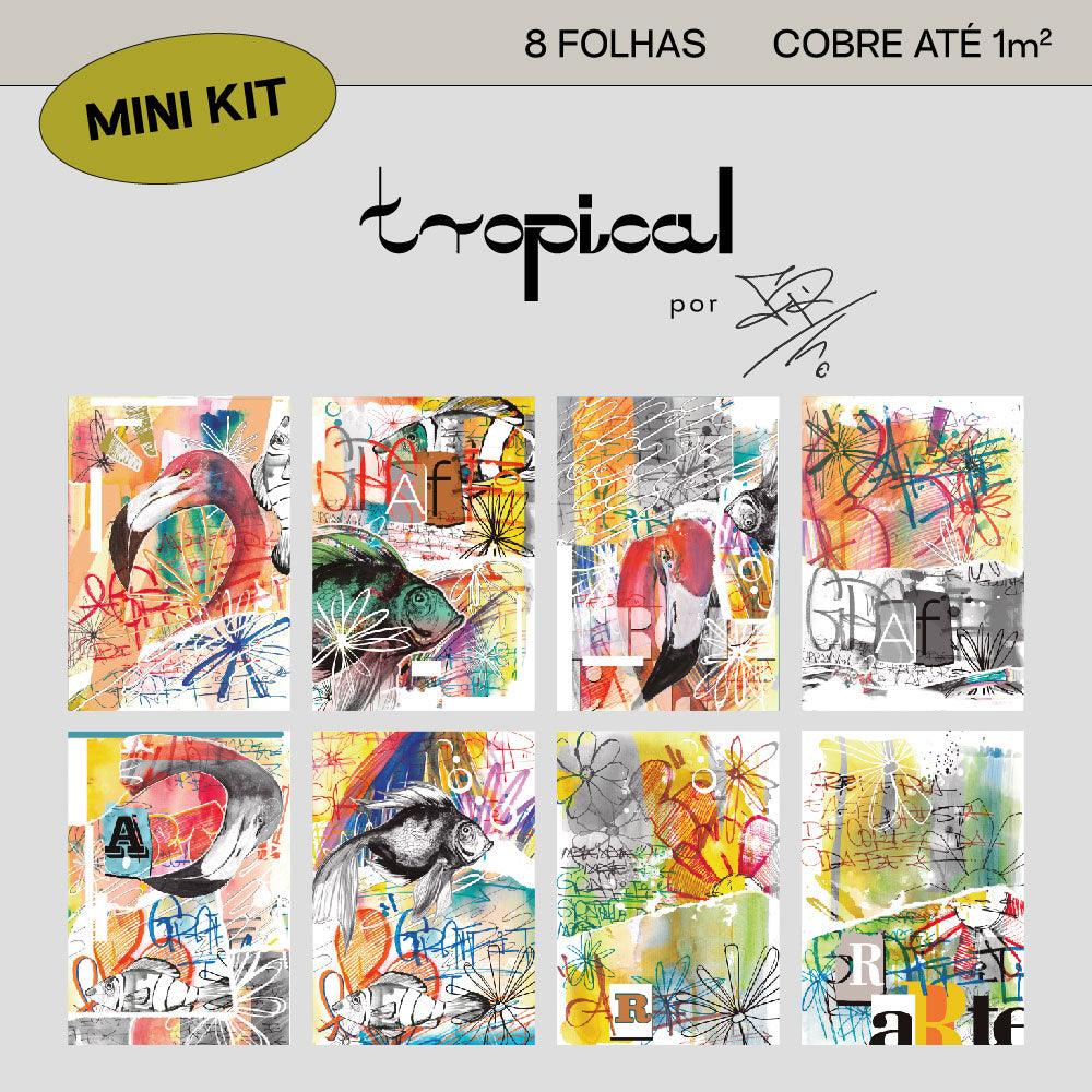 Mini Kit lambe-lambe Tropical