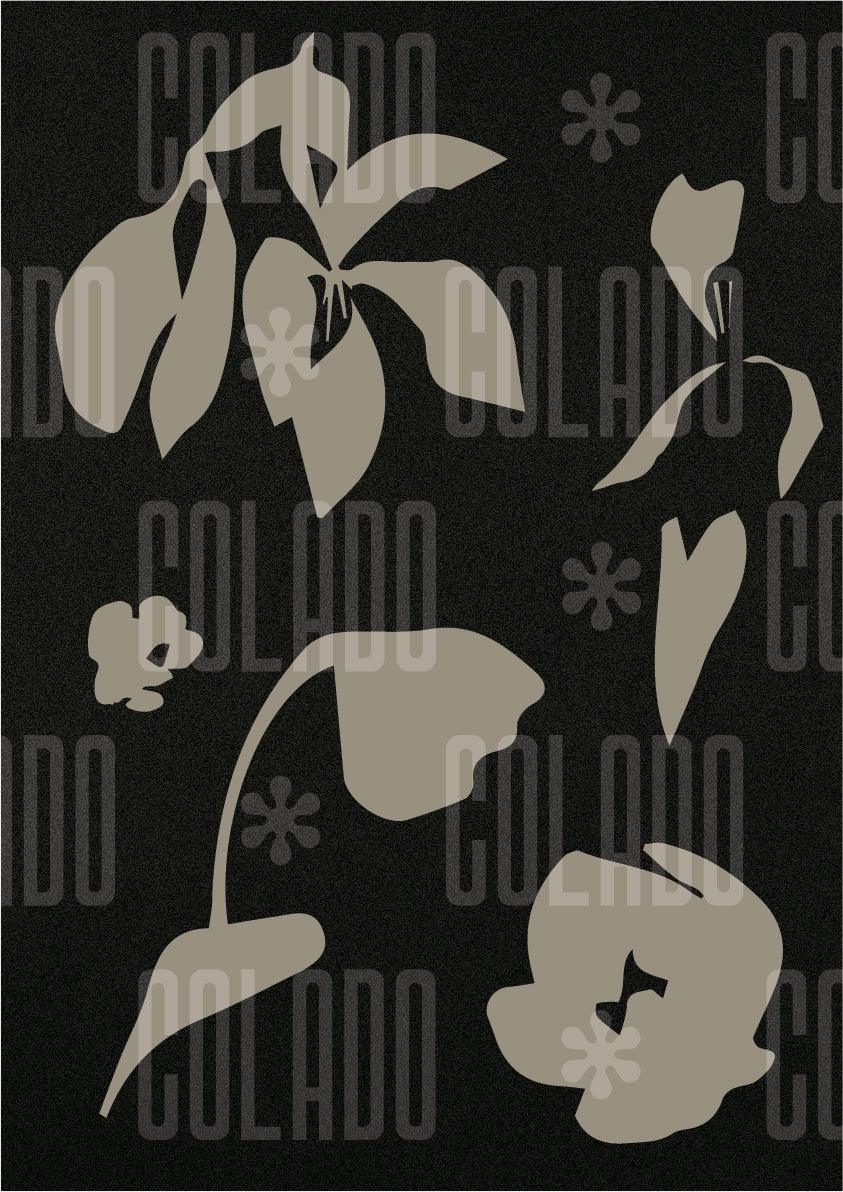 Kit Lambe-lambe Nanquim Preto e Creme