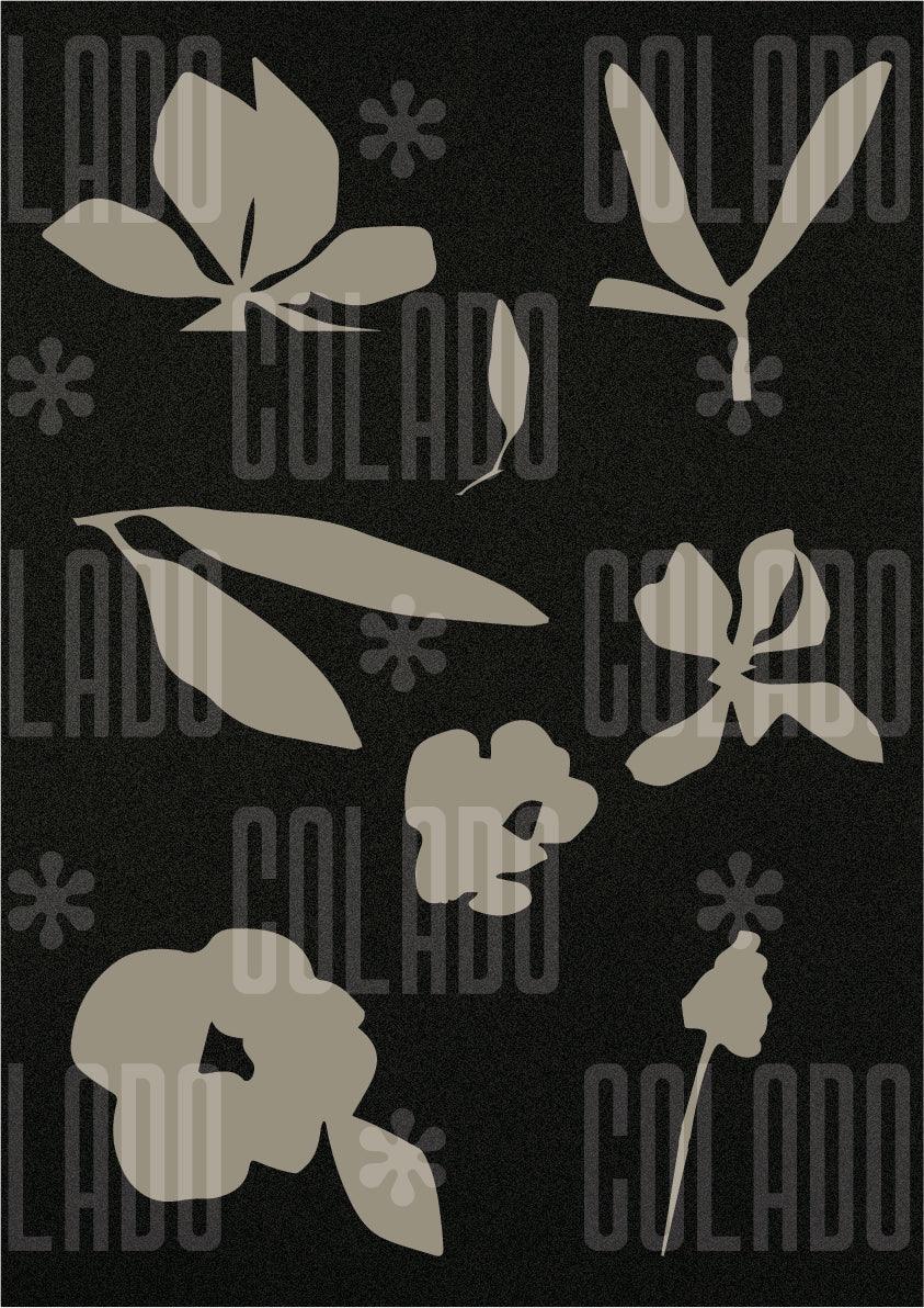 Kit Lambe-lambe Nanquim Preto e Creme