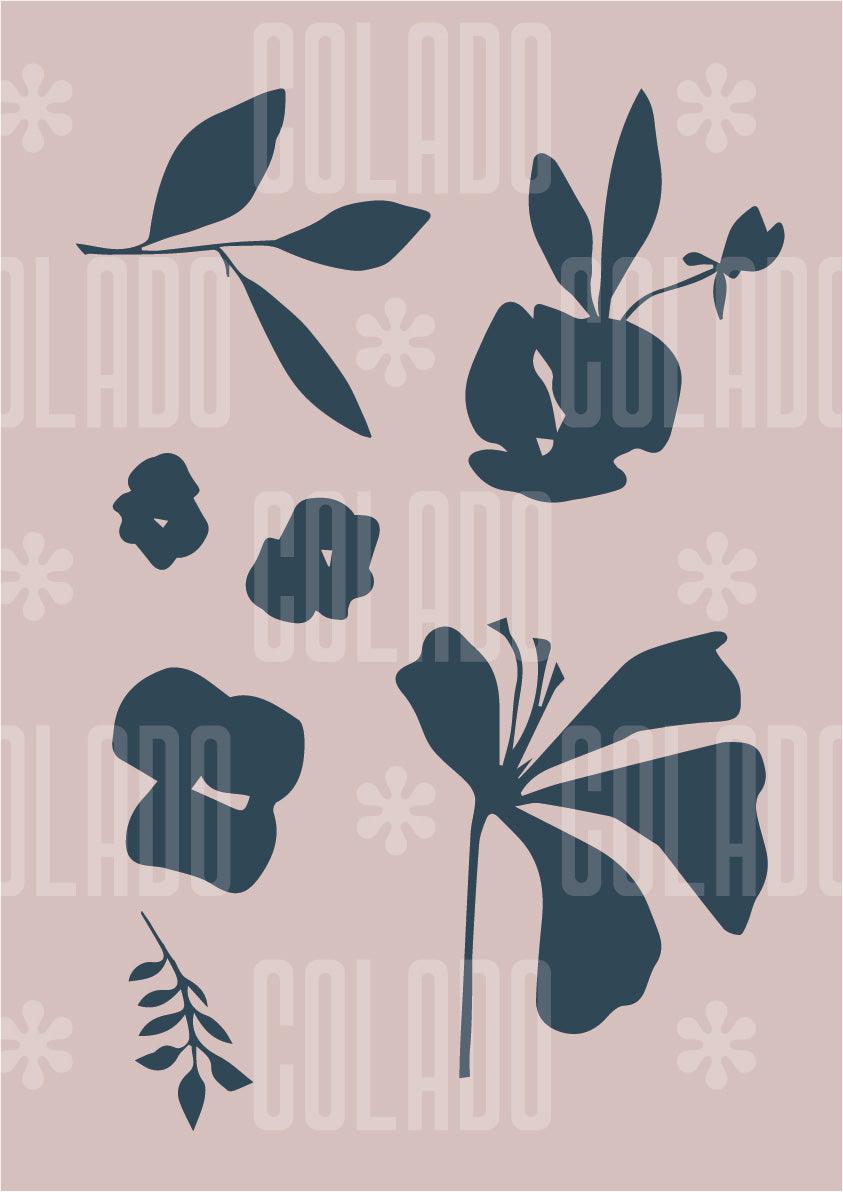 Kit Lambe-lambe Nanquim Rosa e Azul