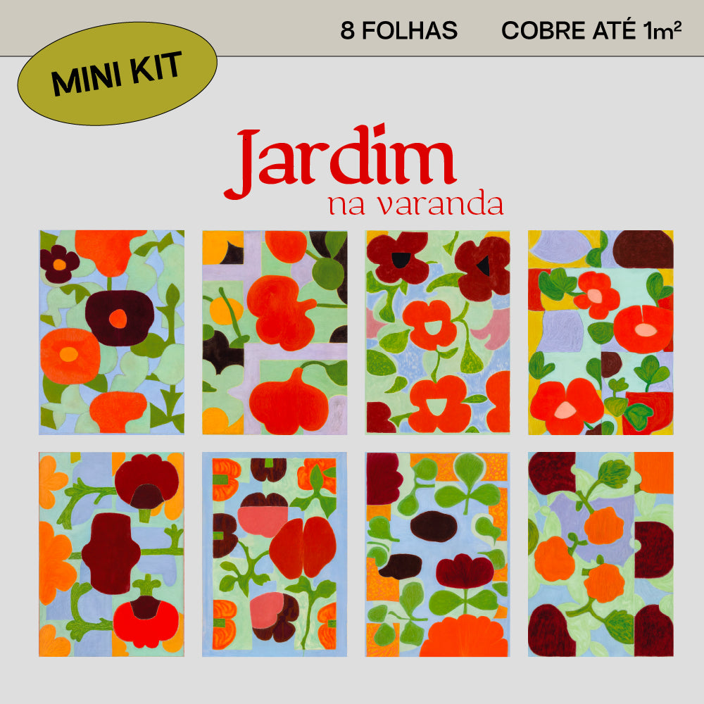 Mini Kit lambe-lambe Jardim na Varanda