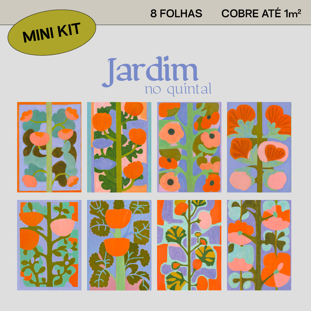 Mini Kit Lambe-lambe Jardim no Quintal