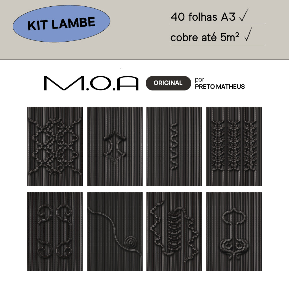 Kit Lambe-lambe M.O.A. Original
