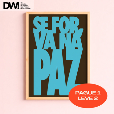 Quadro A3 Bacurau Azul