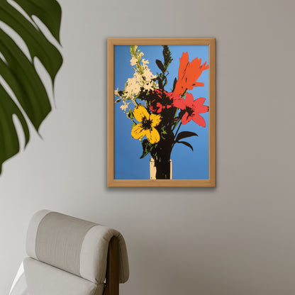 Quadro A3 Flowers 4 u Dia