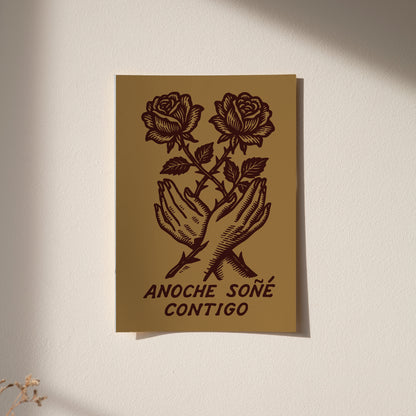 Print Anoche soñé contigo Suave