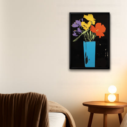 Quadro A3 Flowers 4 u Noite