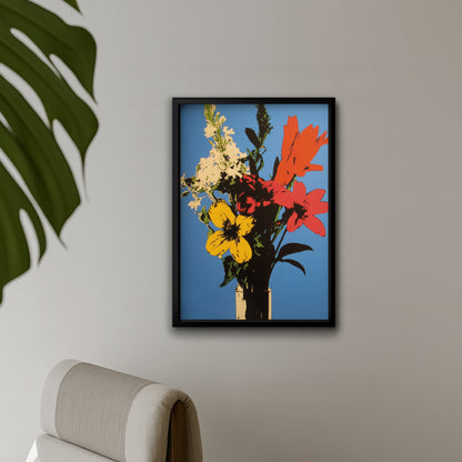 Quadro A3 Flowers 4 u Dia