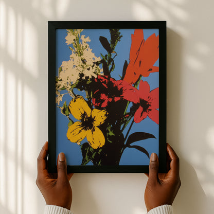Quadro A3 Flowers 4 u Dia