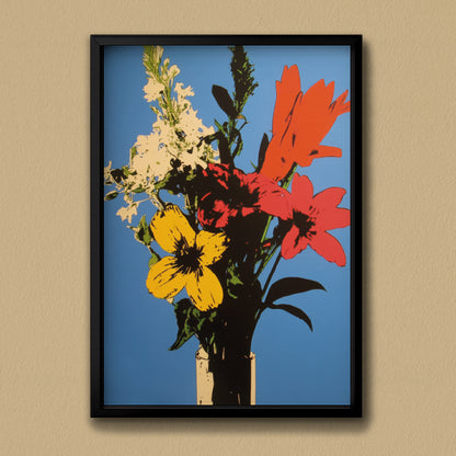 Quadro A3 Flowers 4 u Dia
