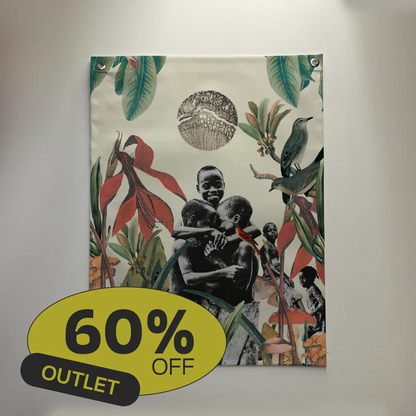 Bandeira em lona Jardim