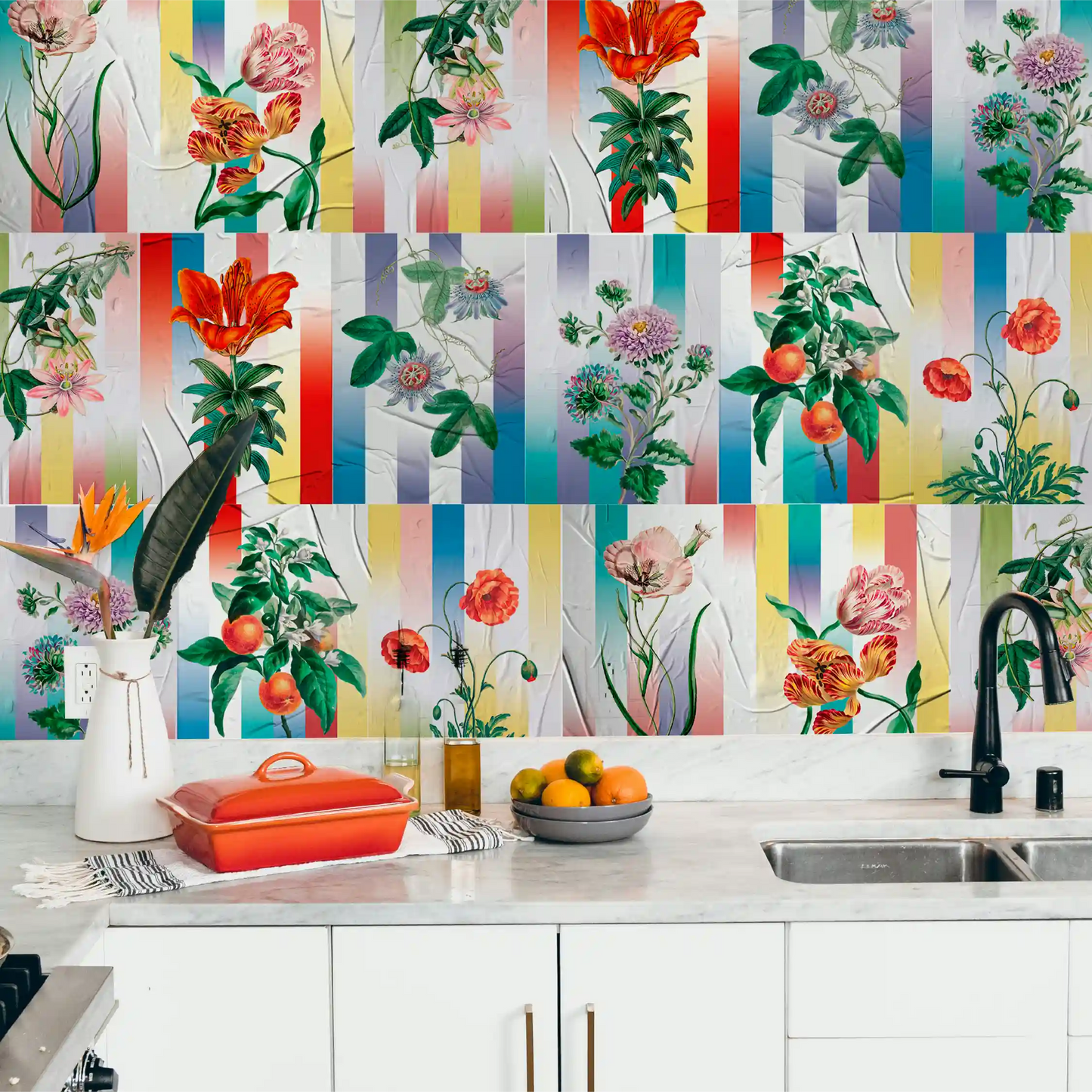 Kit Lambe-lambe Folhagens Cores