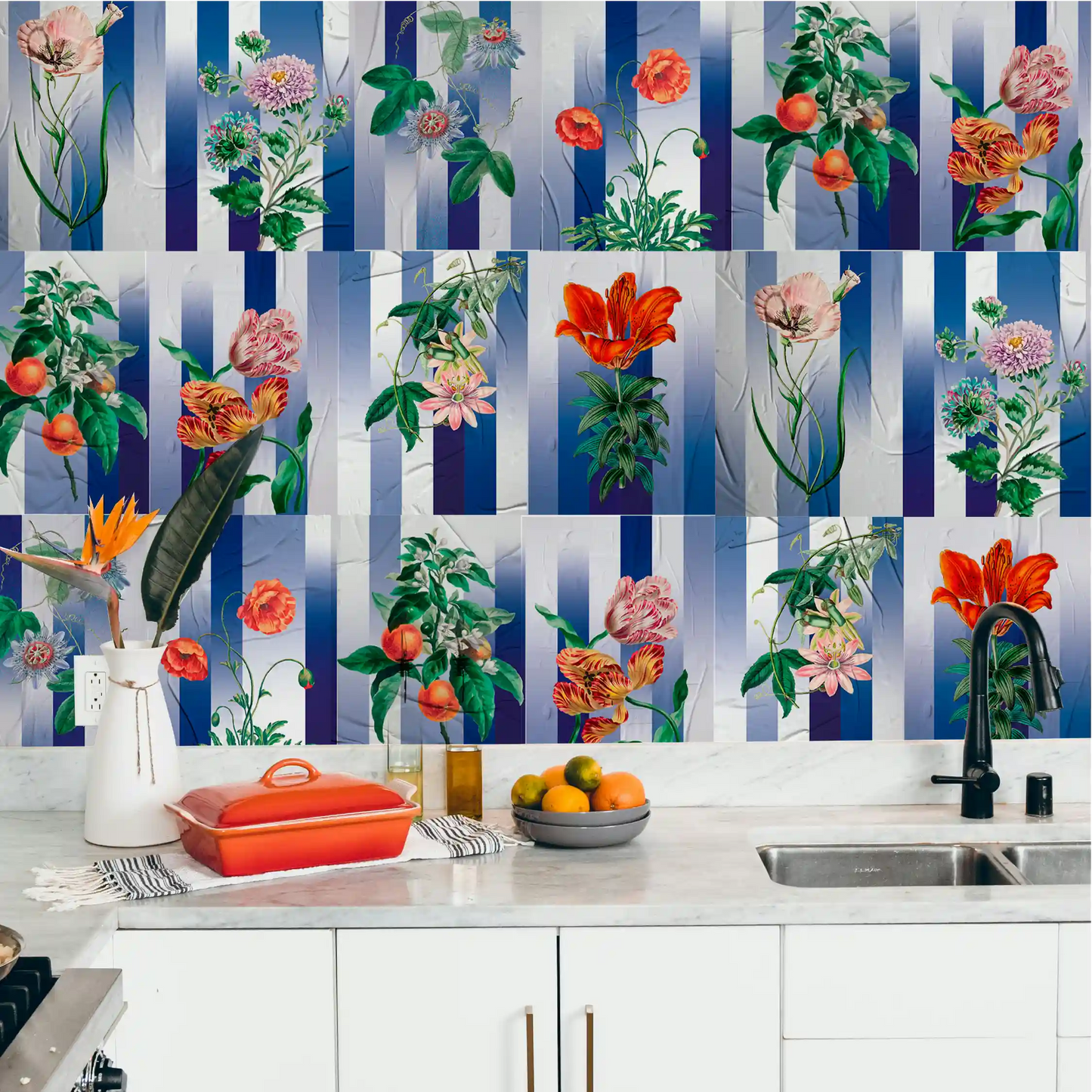 Kit Lambe-lambe Folhagens Hortência