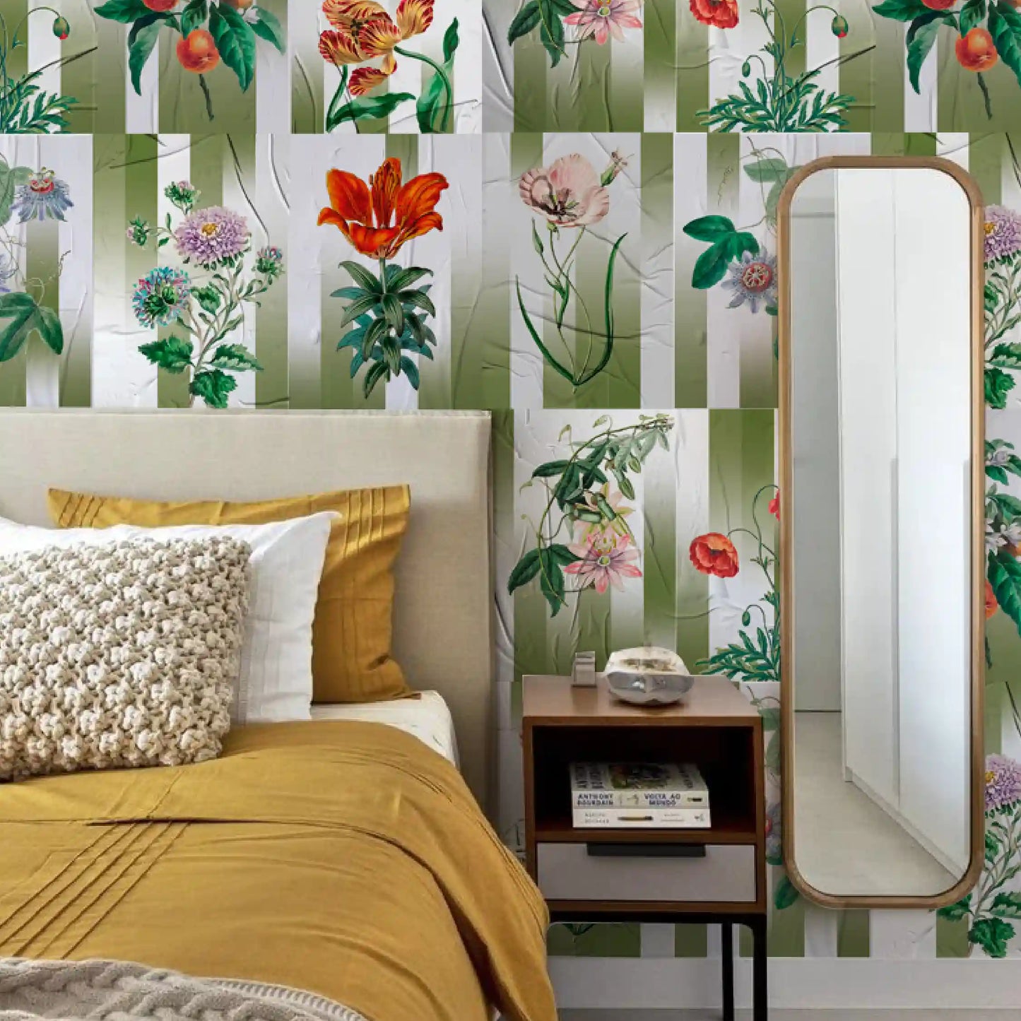 Kit Lambe-lambe Folhagens Verde