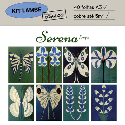 Kit Lambe-lambe Serena Força