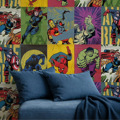 Mini Kit Lambe-lambe Vingadores