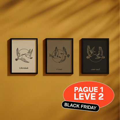 Composição A5 Liberdade é Voar com Você