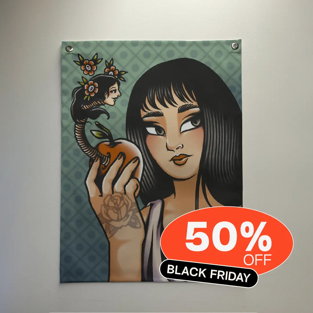 Bandeira em lona Culpa e Desejo