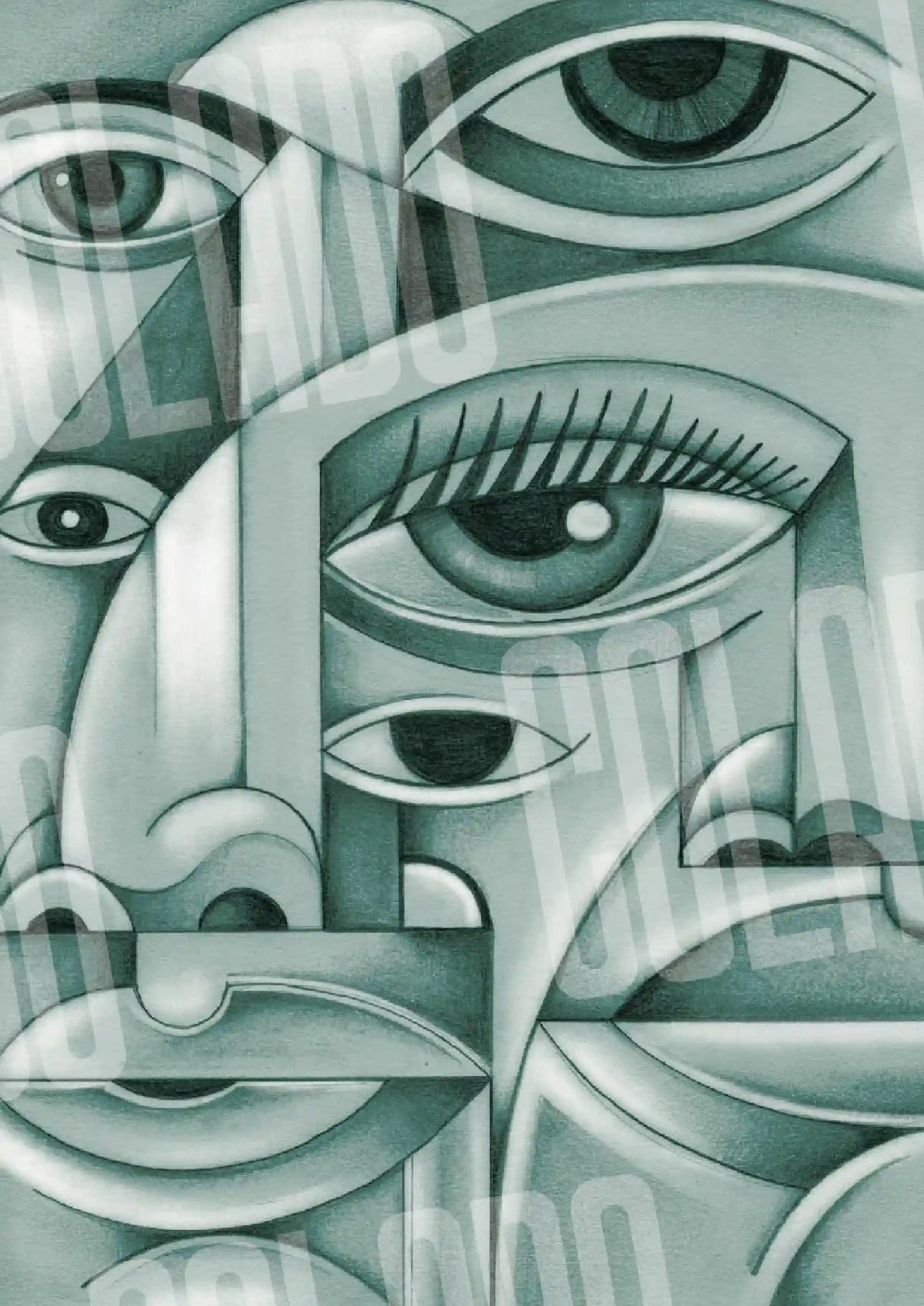 Kit Lambe-lambe Fragmentos Esmeralda