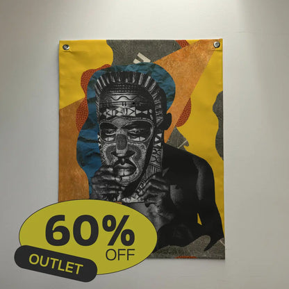 Bandeira em lona The Mask